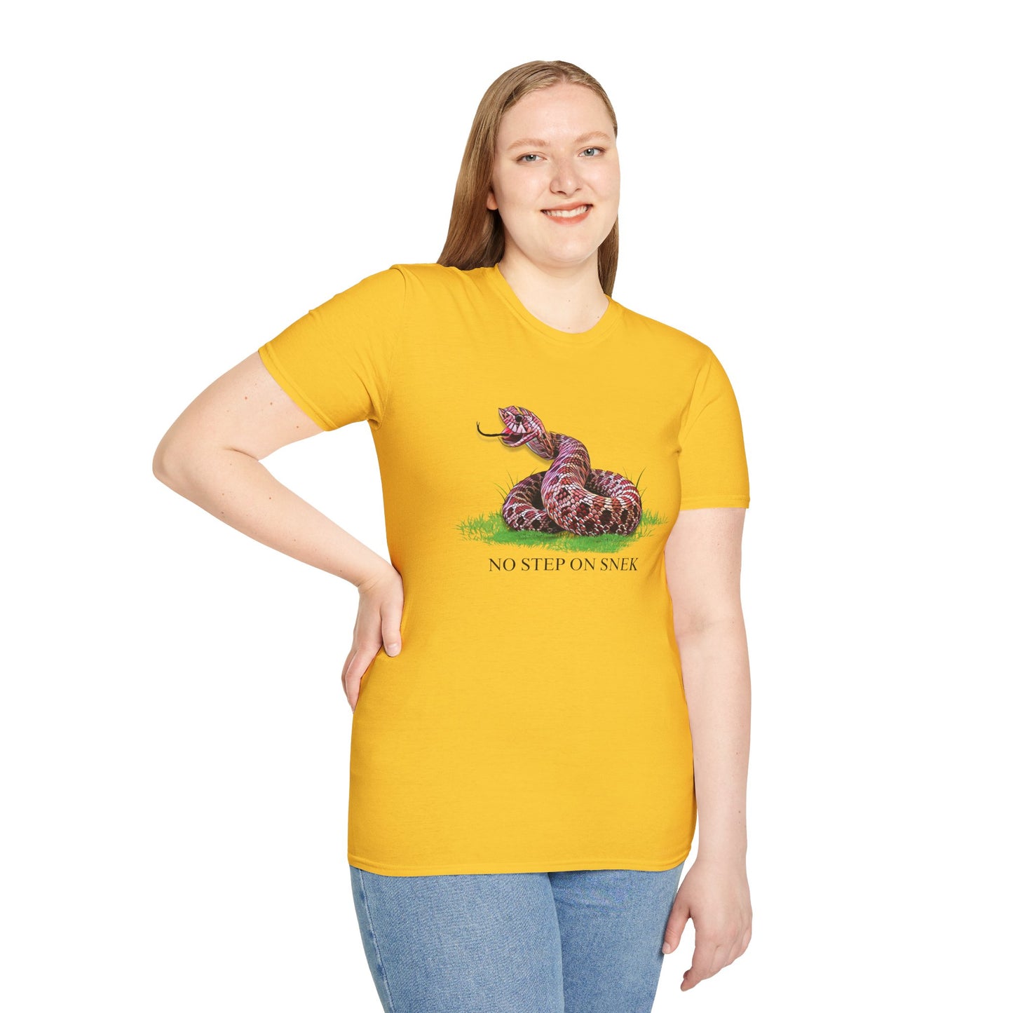 "No Step On Snek" Hognose Unisex Softstyle T-Shirt
