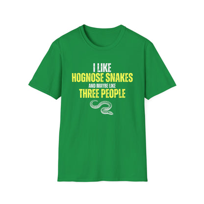 "I Like Hognose Snakes 2" Unisex Softstyle T-Shirt