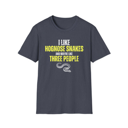 "I Like Hognose Snakes 2" Unisex Softstyle T-Shirt