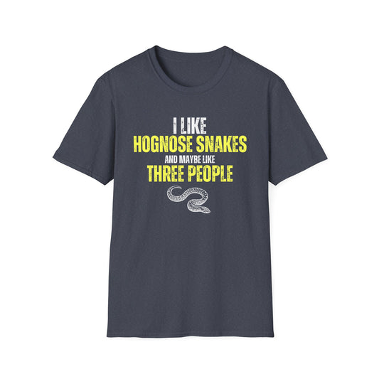 "I Like Hognose Snakes 2" Unisex Softstyle T-Shirt