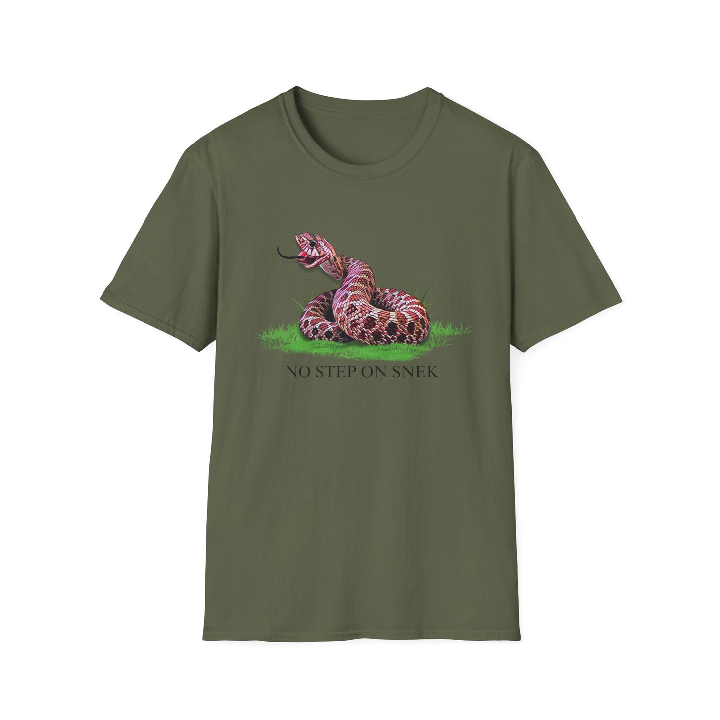 "No Step On Snek" Hognose Unisex Softstyle T-Shirt