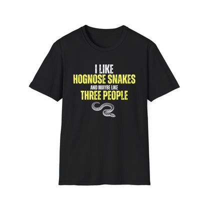 "I Like Hognose Snakes 2" Unisex Softstyle T-Shirt