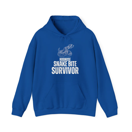 "Hognose Snakebite Survivor" Unisex Heavy Blend™ Hooded Sweatshirt