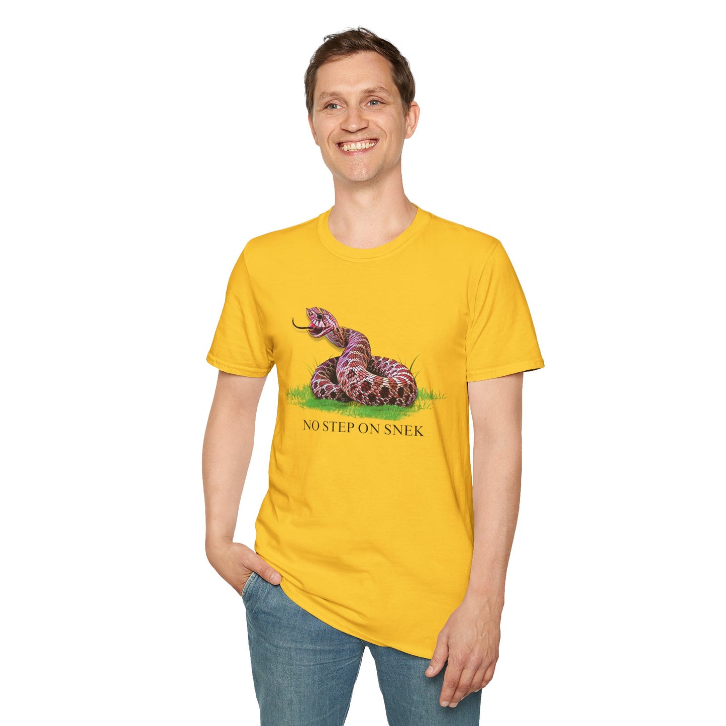"No Step On Snek" Hognose Unisex Softstyle T-Shirt