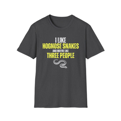 "I Like Hognose Snakes 2" Unisex Softstyle T-Shirt