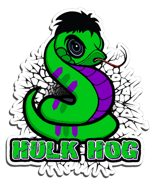 Hulk Hog Sticker