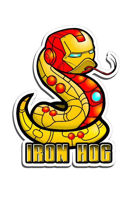 Iron Hog Sticker