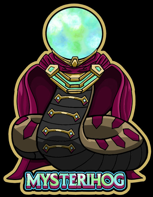 Mysterihog Sticker